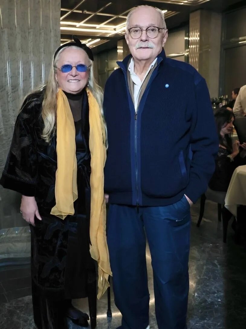    Татьяна и Никита Михалковы. Фото: соцсети