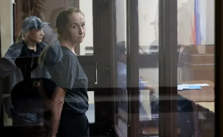 Юлия Вебер на суде. Фото: amic.ru / Екатерина Смолихина