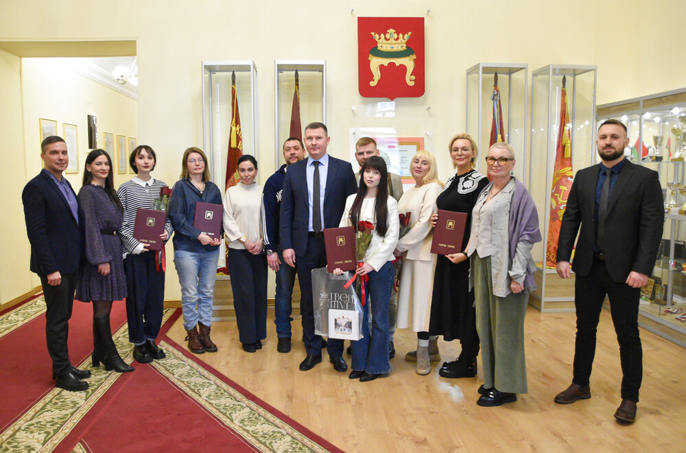 В Твери наградили победителей конкурса на лучшее новогоднее оформление