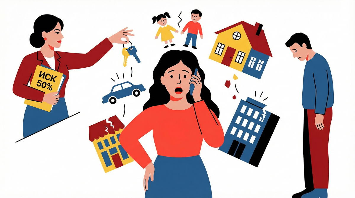 💔 «Я 7 лет жила с вашим мужем. У нас фактический брак. Я подаю на раздел имущества»