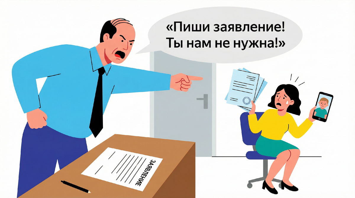 🤒 «Пишите по собственному. Вы вечно на больничном, кто за вас работать будет?» — заявил начальник. До декрета я пахала по 12 часов. Без выходных. А теперь ребенку 3 года, он пошел в сад и болеет каждые две недели. Адаптация. Начальник поставил ультиматум: — Не уйдешь сама — уволим по статье. За несоответствие должности. Потом никуда не устроишься.