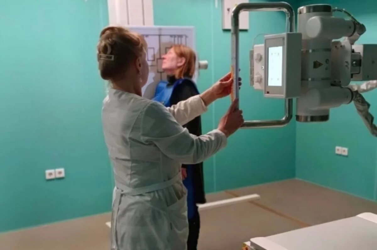    Новый рентген-аппарат заработал в больнице тульского муниципалитета