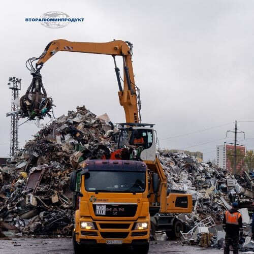 Утилизацяи электроники и техники на заводе в Москве. 