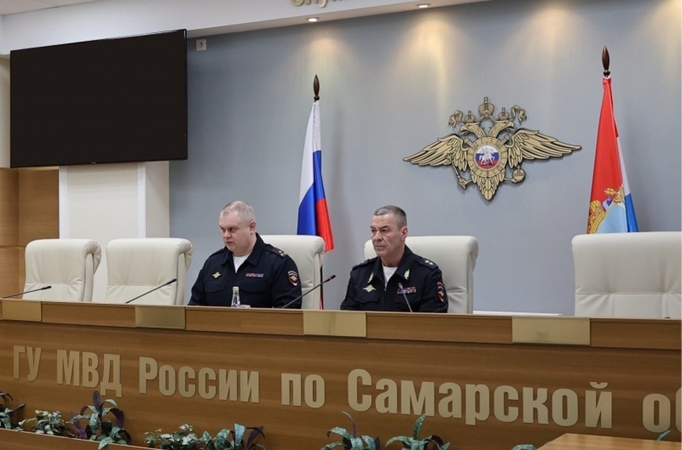    Руководитель регионального МВД Игорь Иванов представил нового заместителя на оперативном совещании ГУ МВД России по Самарской области