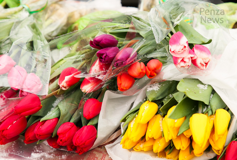 В Пензе с 5 по 9 марта будут работать цветочные ярмарки