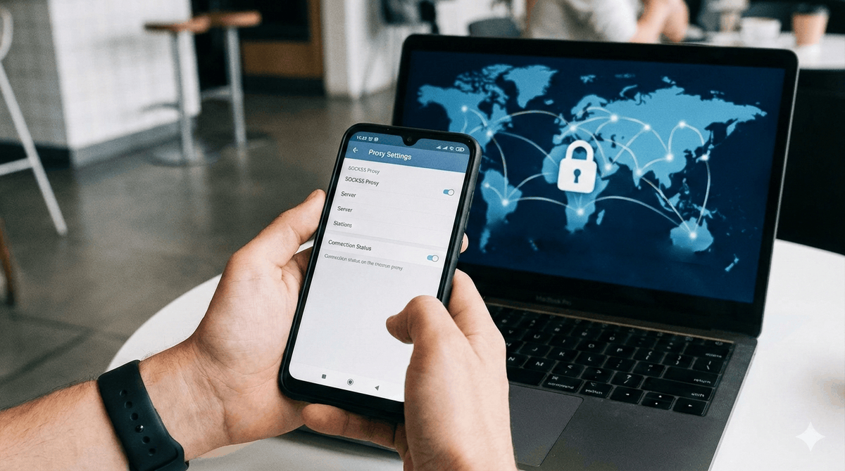    Прокси в Телеграмме используется для разных задач