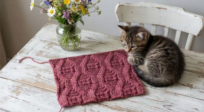 Изнаночная сторона узора