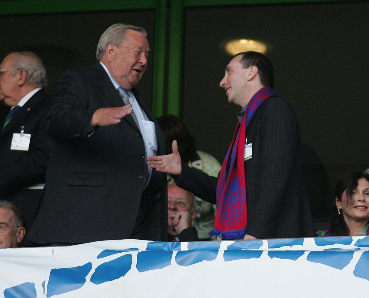    Леннарт Юханссон и Евгений Гинер.Александр Федоров