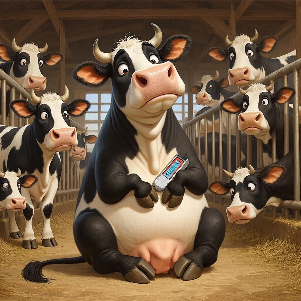 О температуре тела у коров: о чём молчит корова. Хачатуров А.