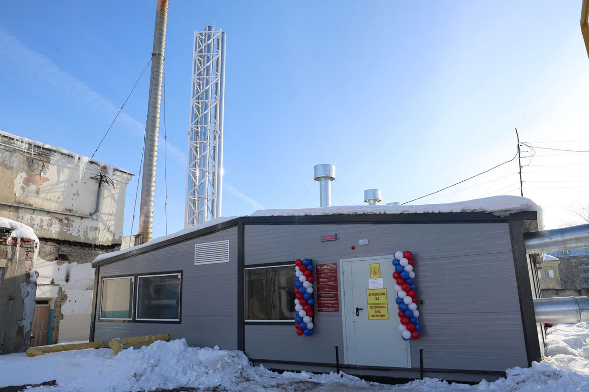    В Каменске-Уральском открыли новую котельную для жителей посёлка Ленинский