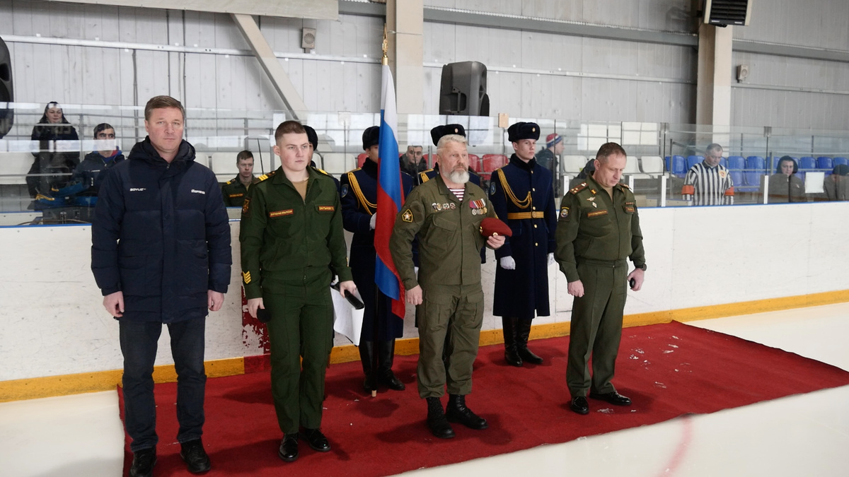 Торжественное открытие турнира.