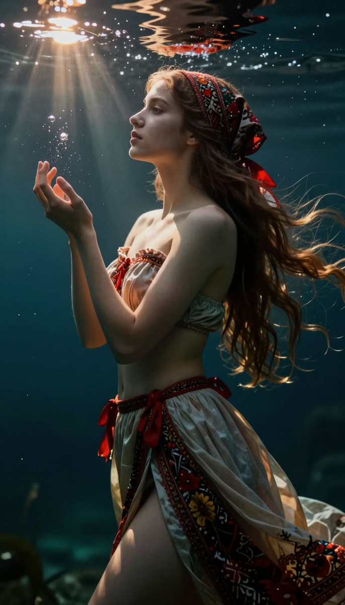 В глубинах памяти: образ русской красавицы