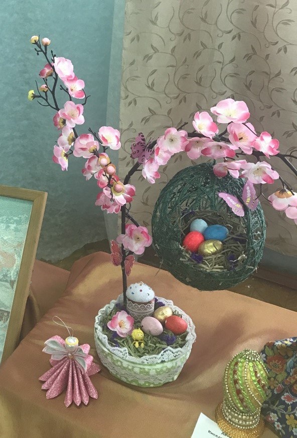 Пасхальный натюрморт Т. Киселевой.
 