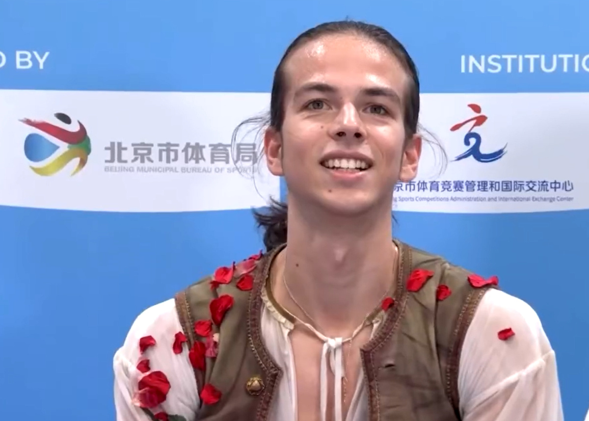     Фото: скриншот из видео выступления