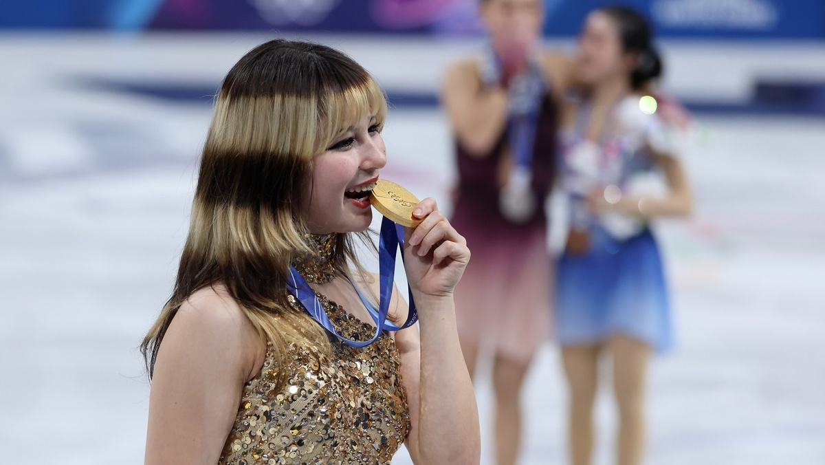 Алиса Лю (США) - новый олимпийский чемпион в одиночном катании