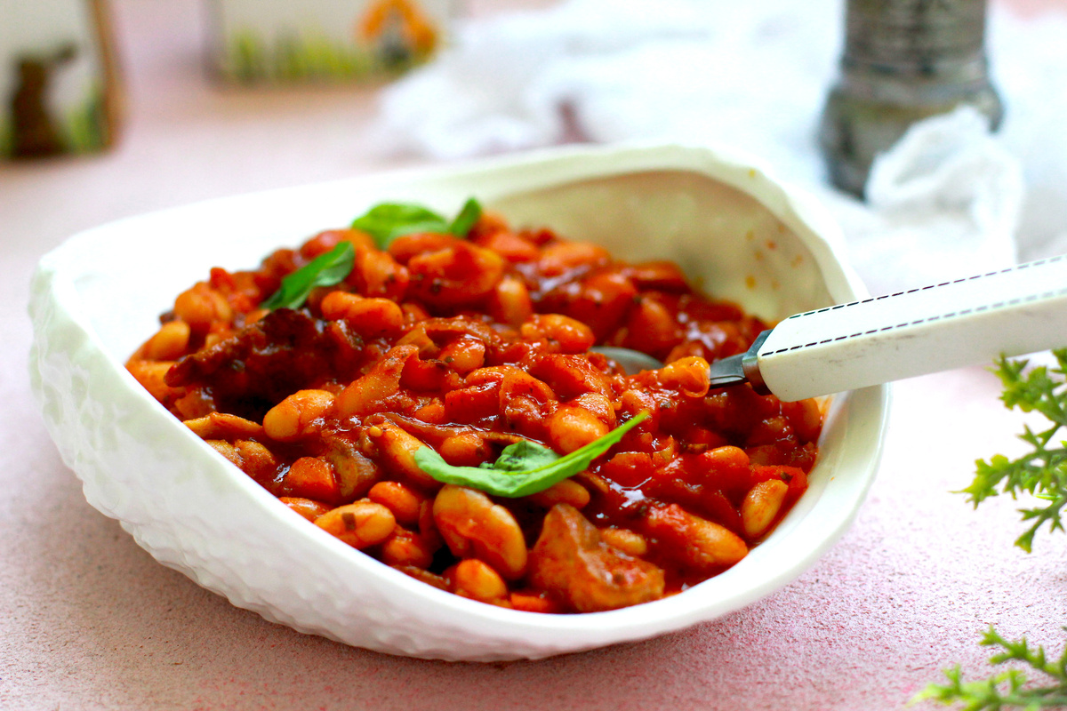 Овощное рагу с нутом от Елены Некрасовой. 