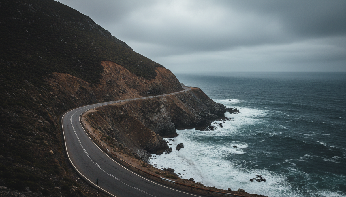 Серпантин где-то между Алуштой и Судаком. Никаких пробок и сигналящих туристов. Только ты, руль и бесконечный горизонт.