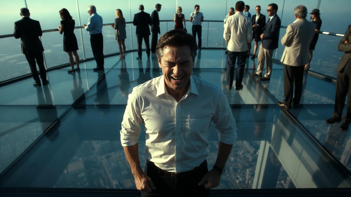 Я не боюсь высоты. Я боюсь признаться, что мне страшно. 