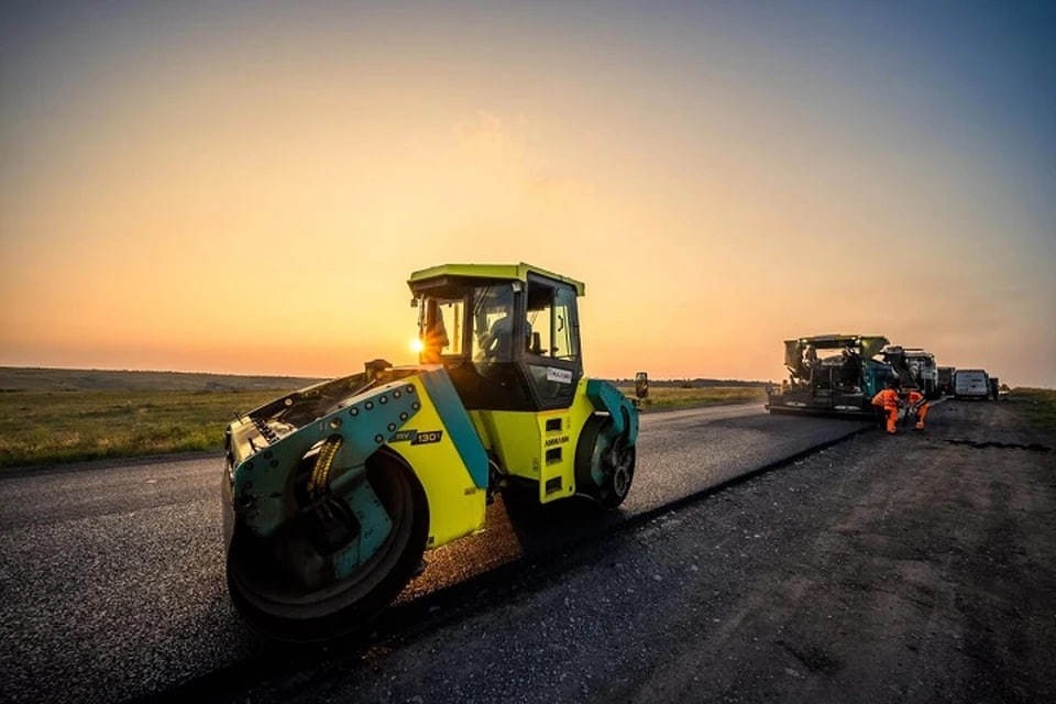    «Автодор» продолжает восстановление дорог в ДНР. Фото: Минтранс ДНР