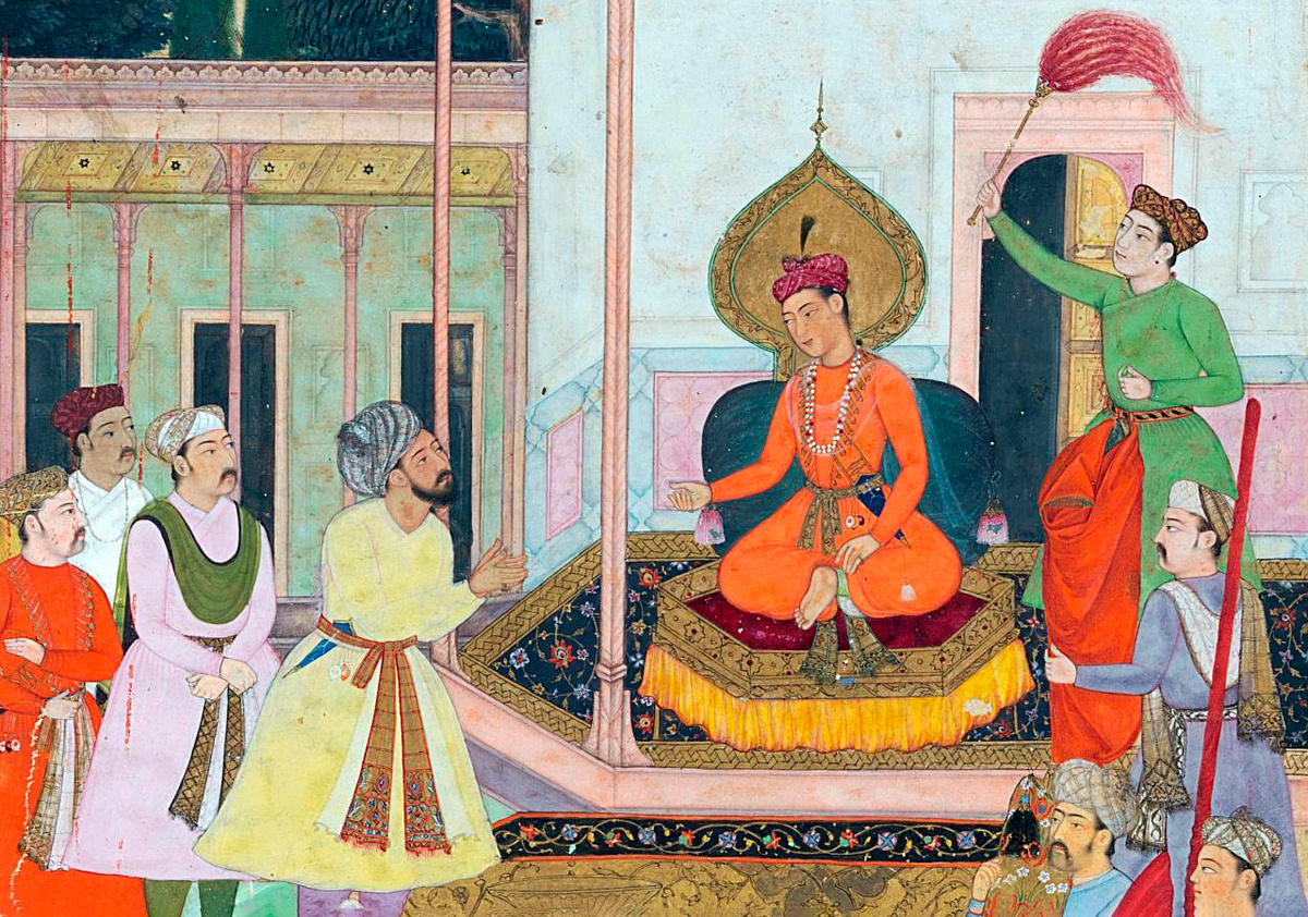 Могольская миниатюра XVI–XVII веков. Фото с сайта Национальной галереи Виктории (NGV)