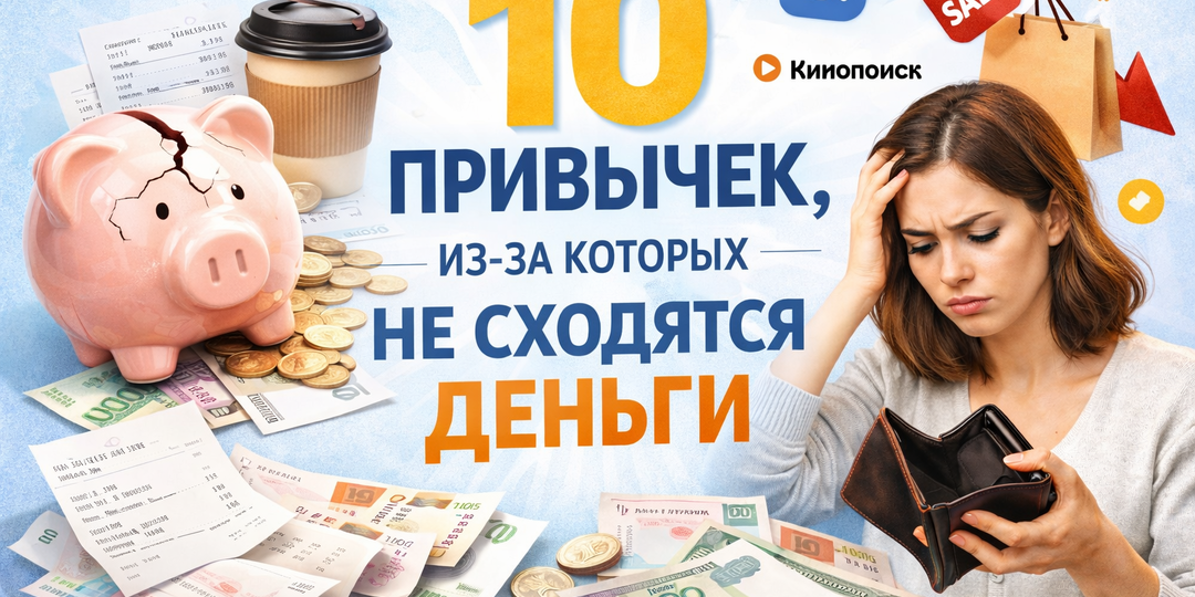10 привычек, из-за которых у людей “не сходятся деньги” — и как это увидеть в цифрах