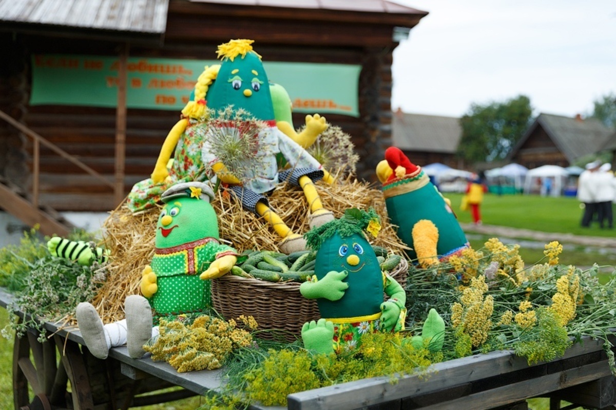 Праздник Огурца в Суздале.