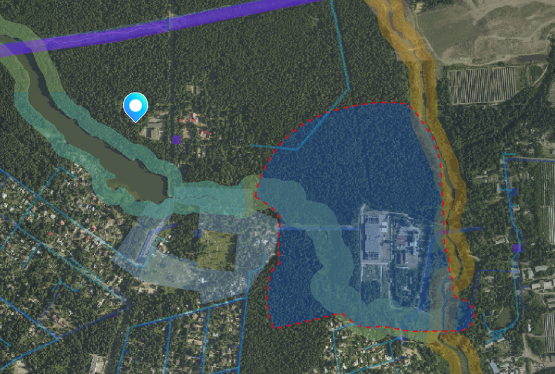 ЗОУИТ и СЗЗ на публичной кадастровой карте