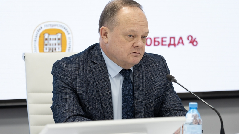    Главврач регионального клинического онкодиспансера Константин Хурцев. Фото: Валерия Алтухова / / ИА «Победа26»