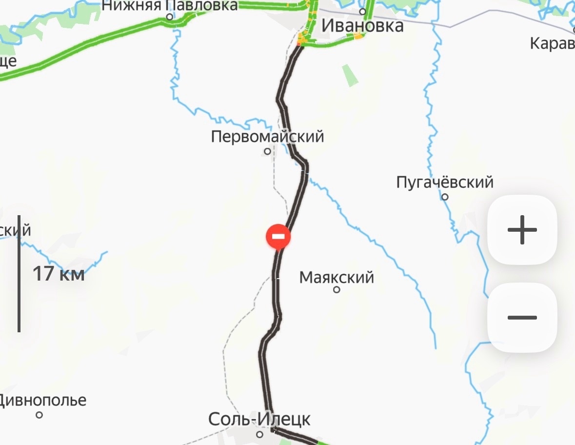    Трасса Оренбург - Орск все еще закрыта, другие участки начинают открывать: полный список на 14:30