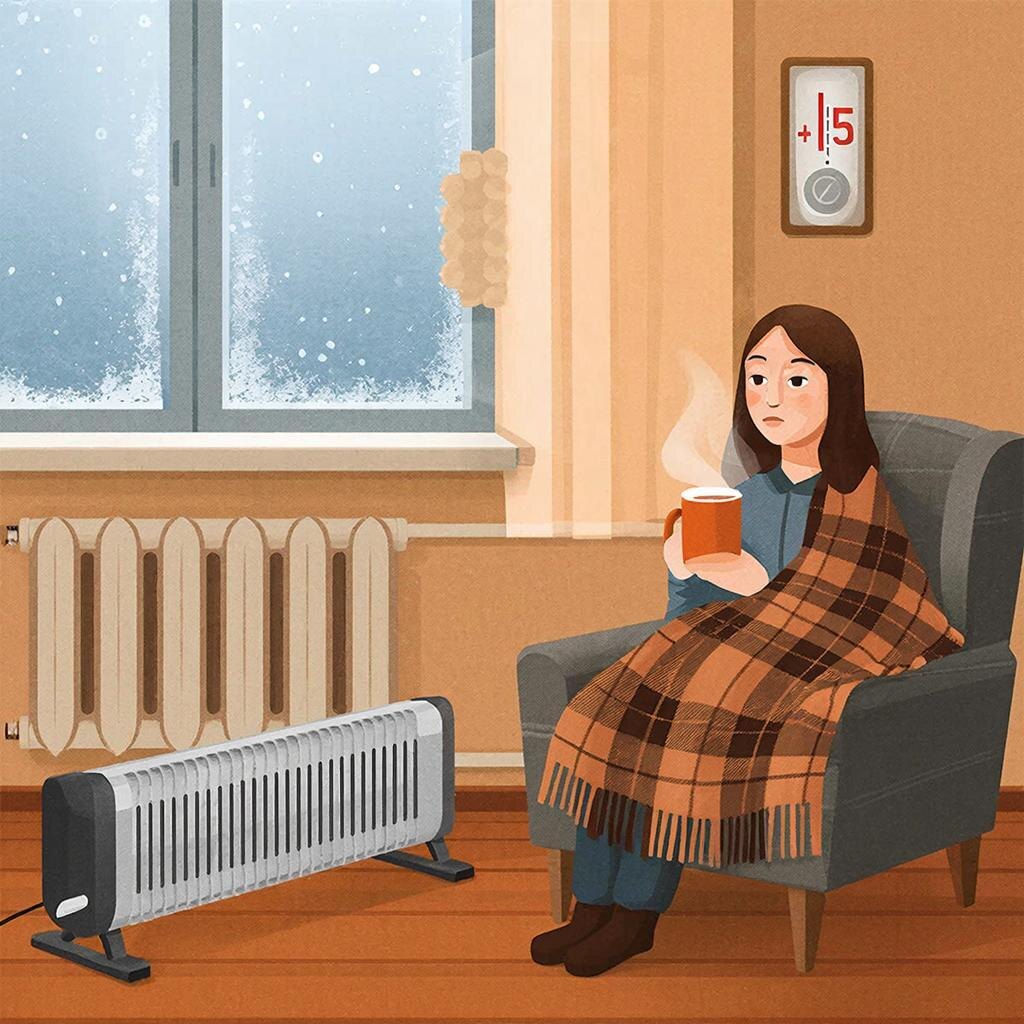 Что делать, если в квартире холодно?