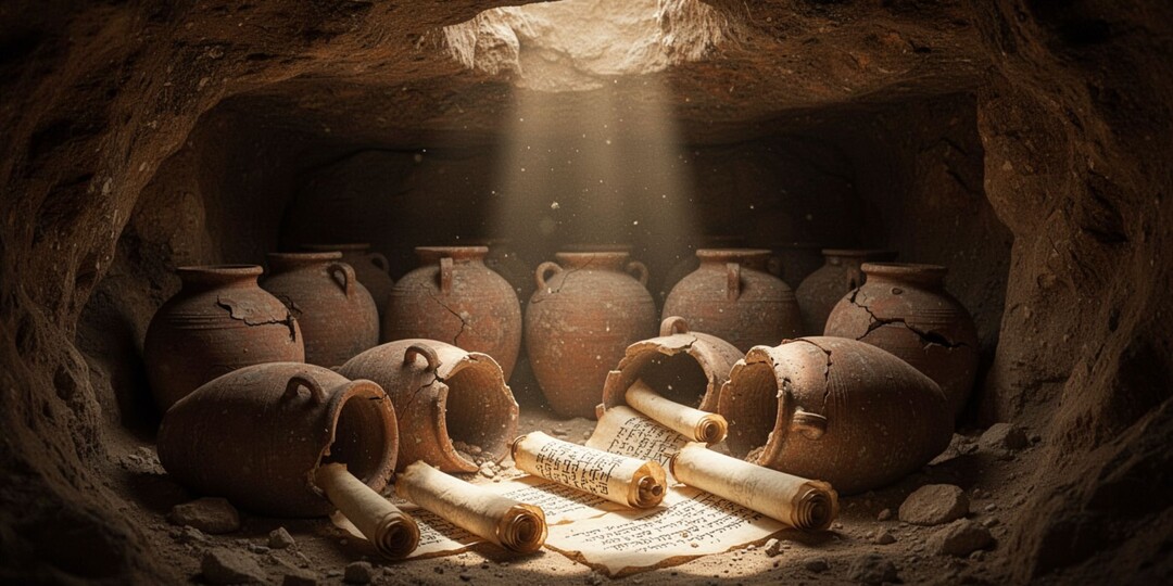 Свитки Мёртвого моря: «Апокриф о гигантах», который описывает допотопную цивилизацию и её конец.