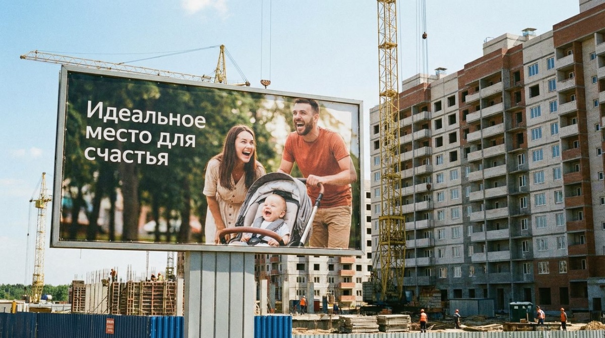 Еще недавно покупателям квартир продавали счастье. Фото: Мир Квартир