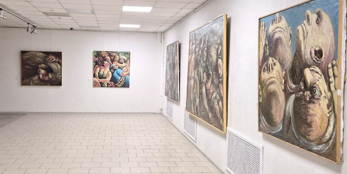 Локация Л.Табенкина в экспозиции "НОВОЕ 2025", фрагмент