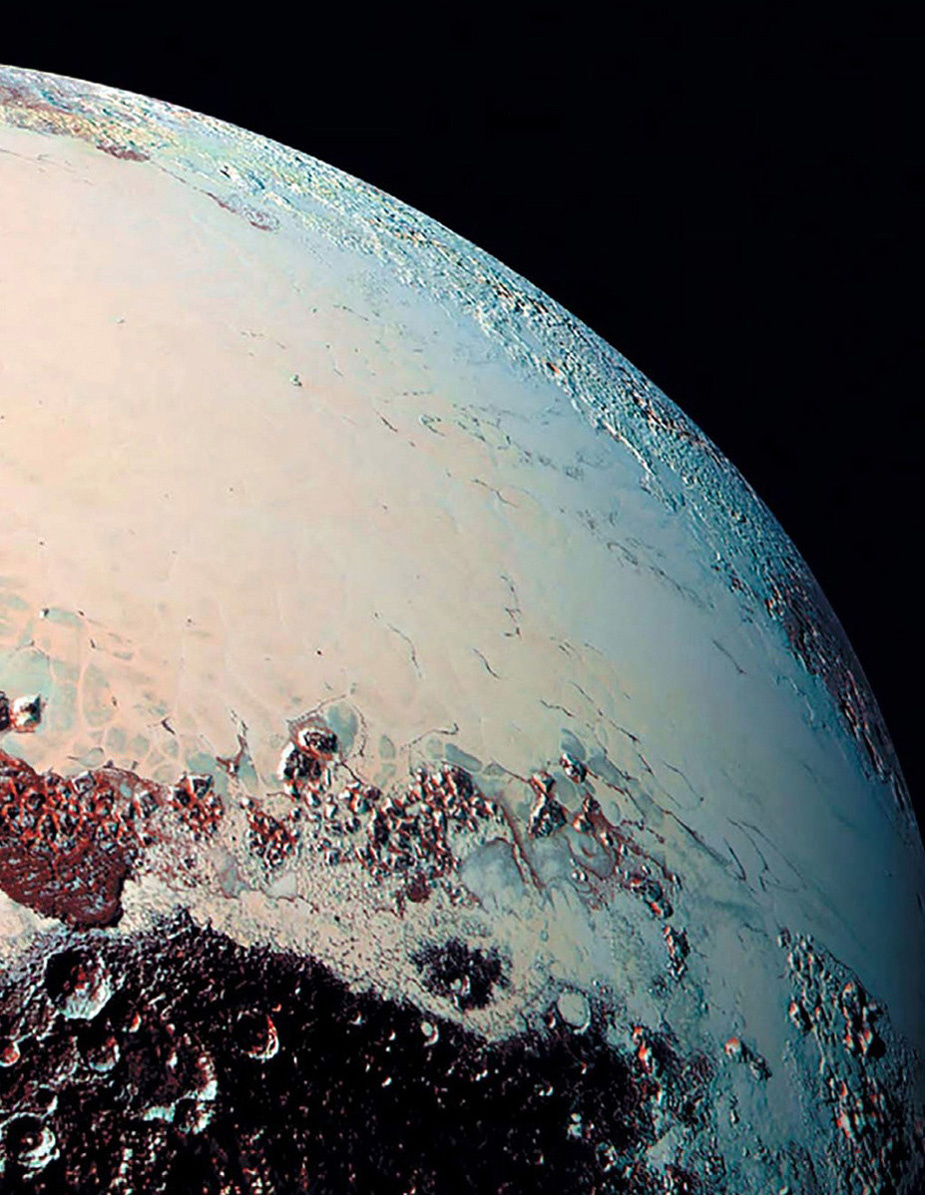 Ударные кратеры на поверхности / NASA 