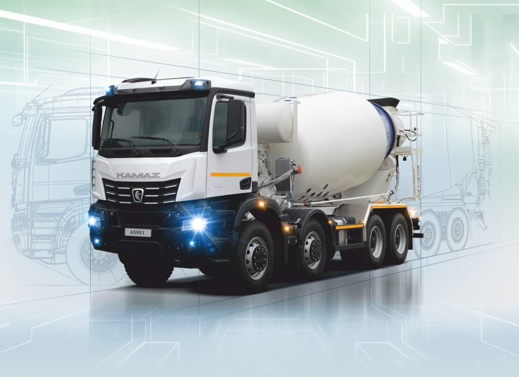   Автобетоносмеситель КАМАЗ-65951