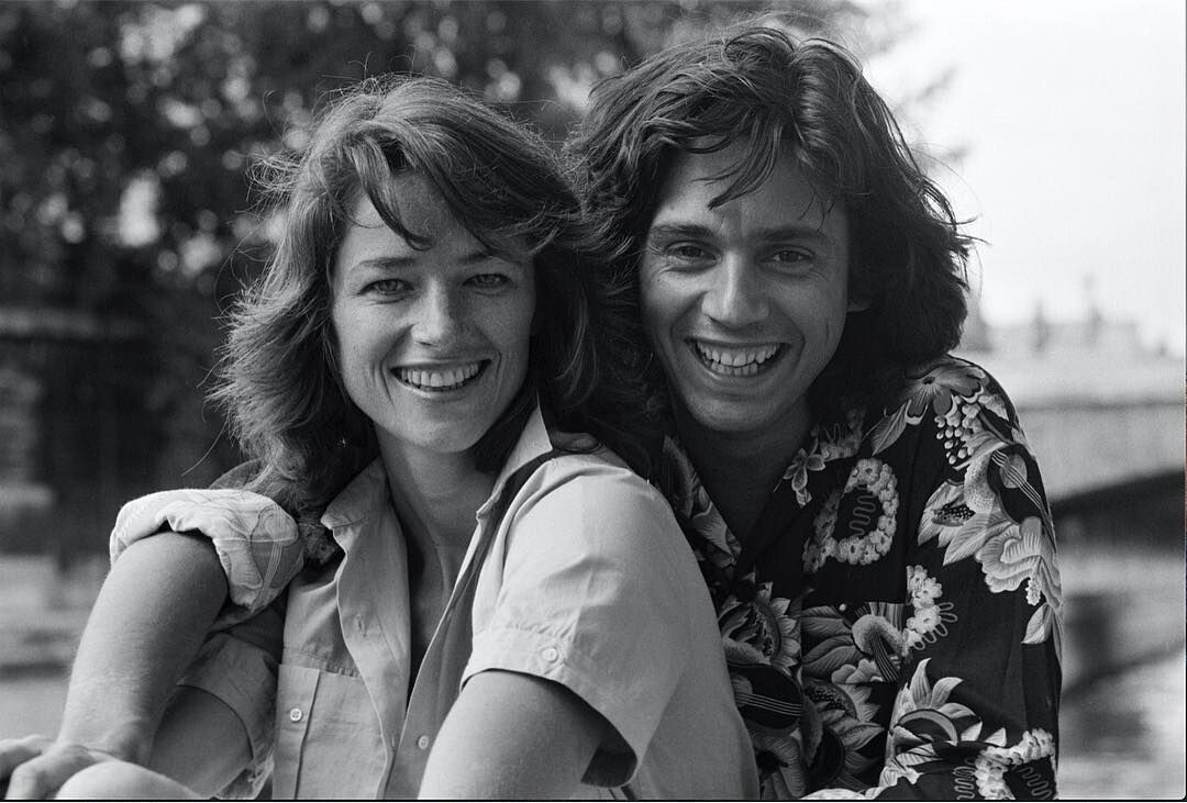 Шарлотта Рэмплинг и Жан-Мишель Жарр.