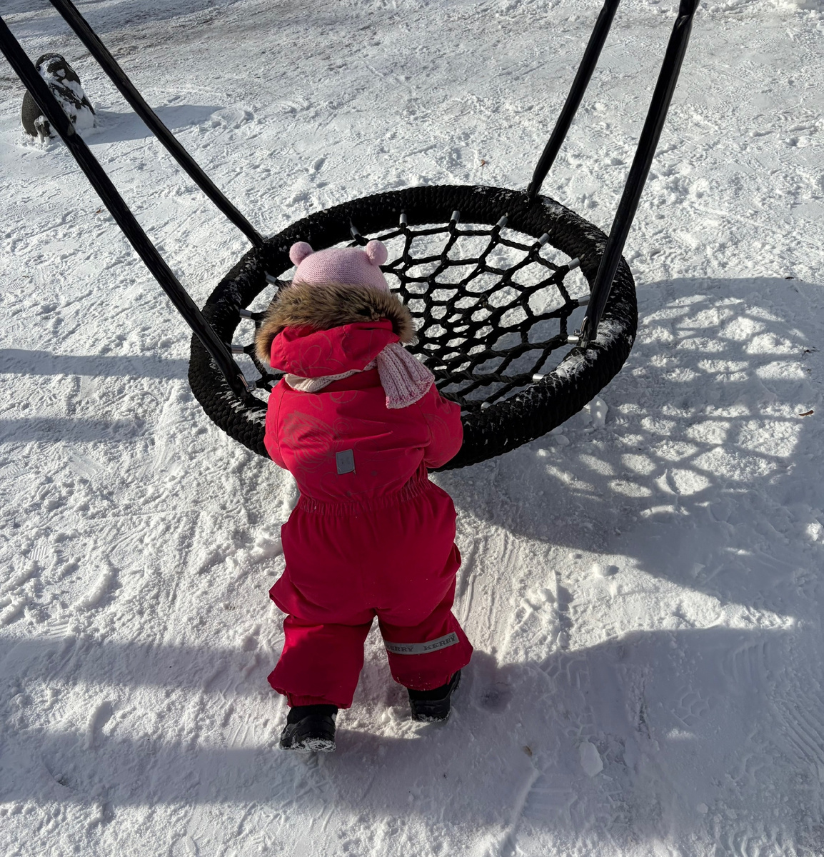 Когда почистили площадку)))👍