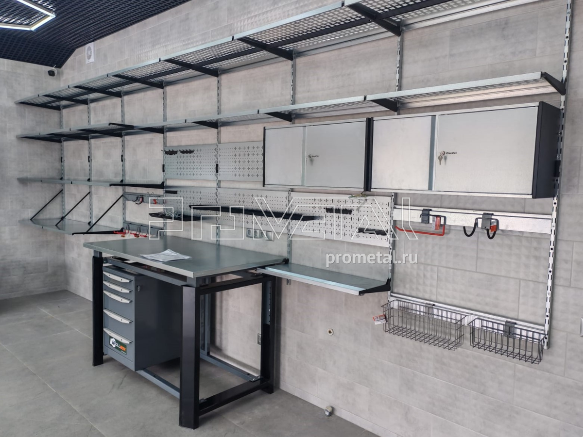 Обустройство гаража на 2 машины