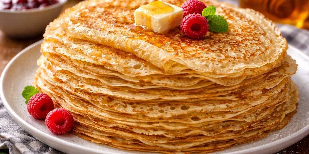 Кружевные БЛИНЫ, которые получаются С ПЕРВОГО РАЗА. Готовлю так на Масленицу