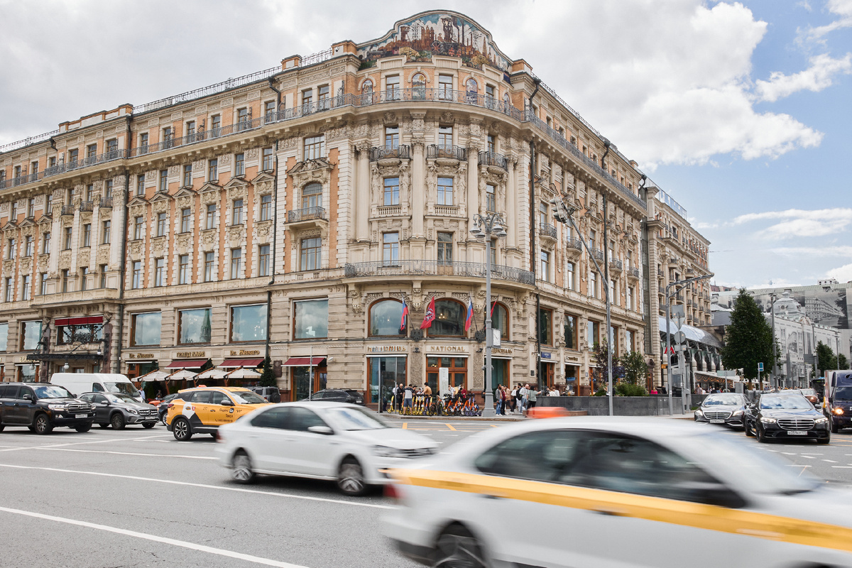 Вид на гостиницу "Националь". Фотограф Марина Арт
