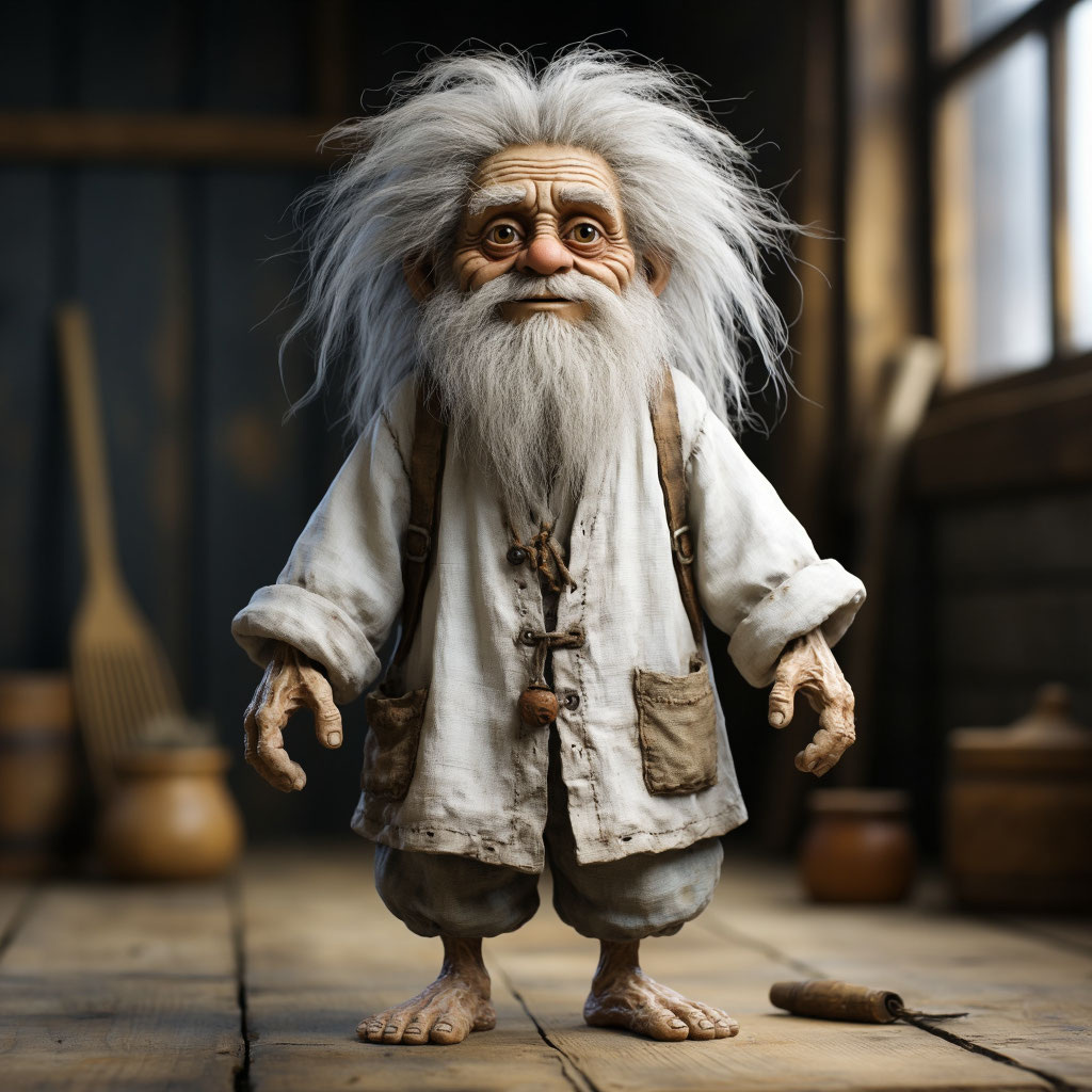 Домовой, рис. Алиса AI