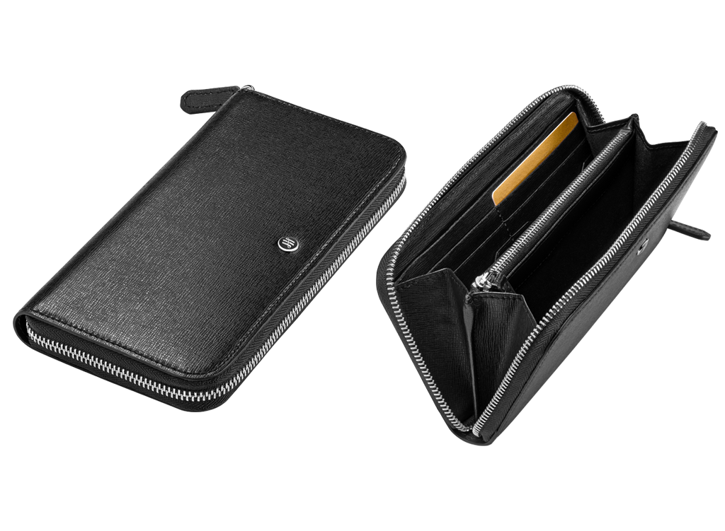 Бумажник Signet Series из тисненой кожи