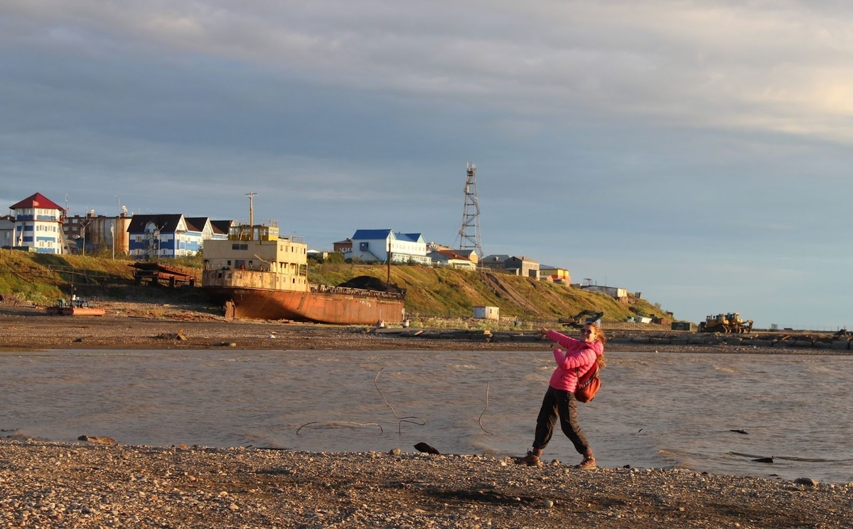 Хатанга — поселок за полярным кругом, на самом севере Красноярского края. Фото: Полина Воронова