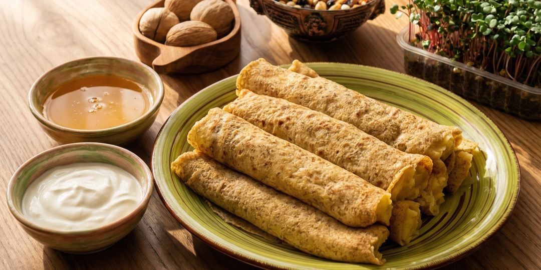 Досы — индийские блины без яиц и без муки, на воде