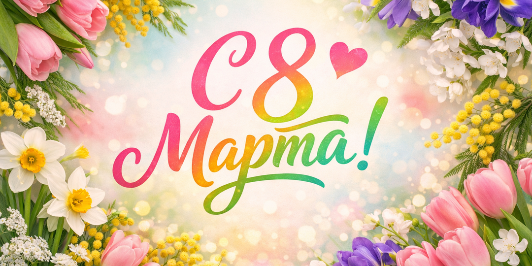 🌷 С 8 Марта!