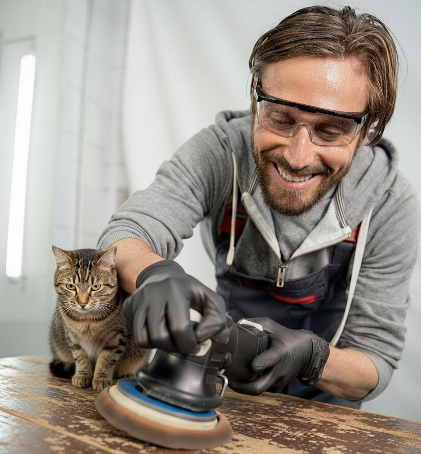 Полировка столешницы