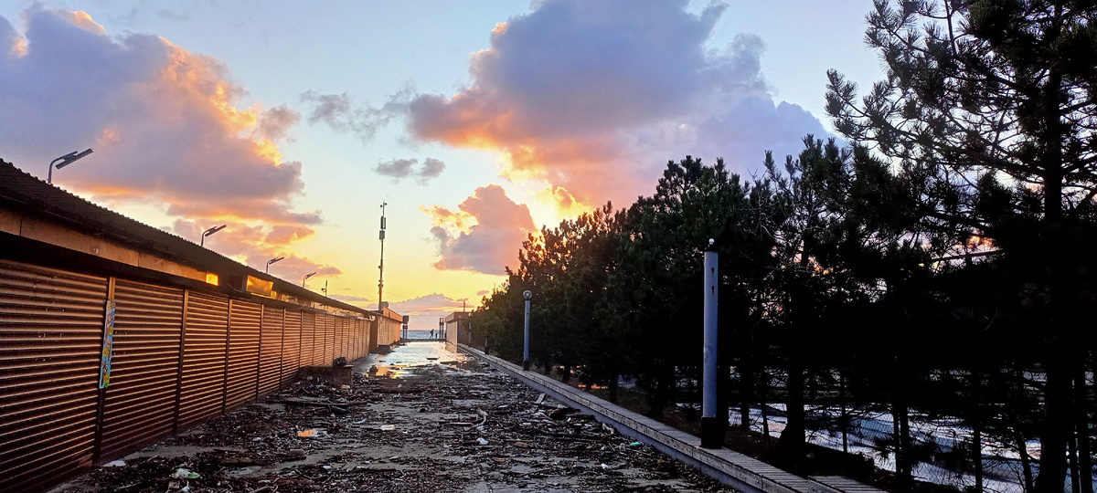 Дорога к пляжу