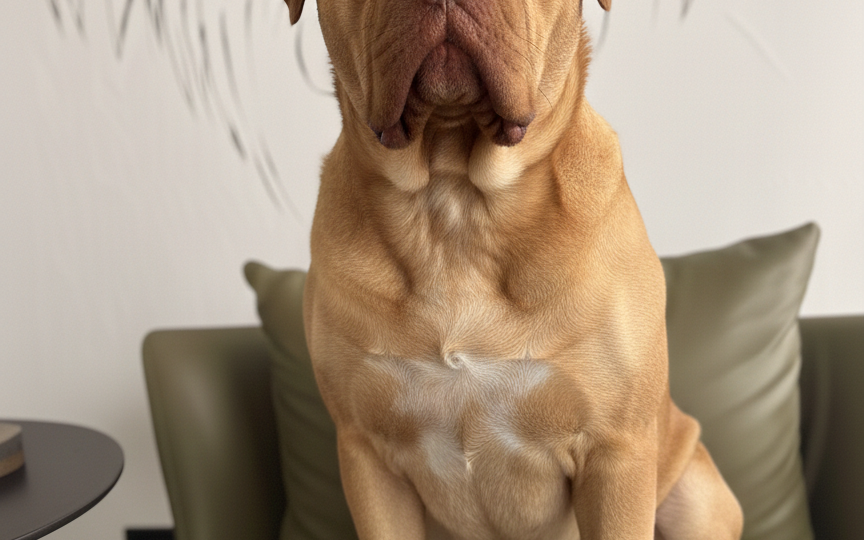 Стрижка и уход за шерстью собак породы Бордоский дог