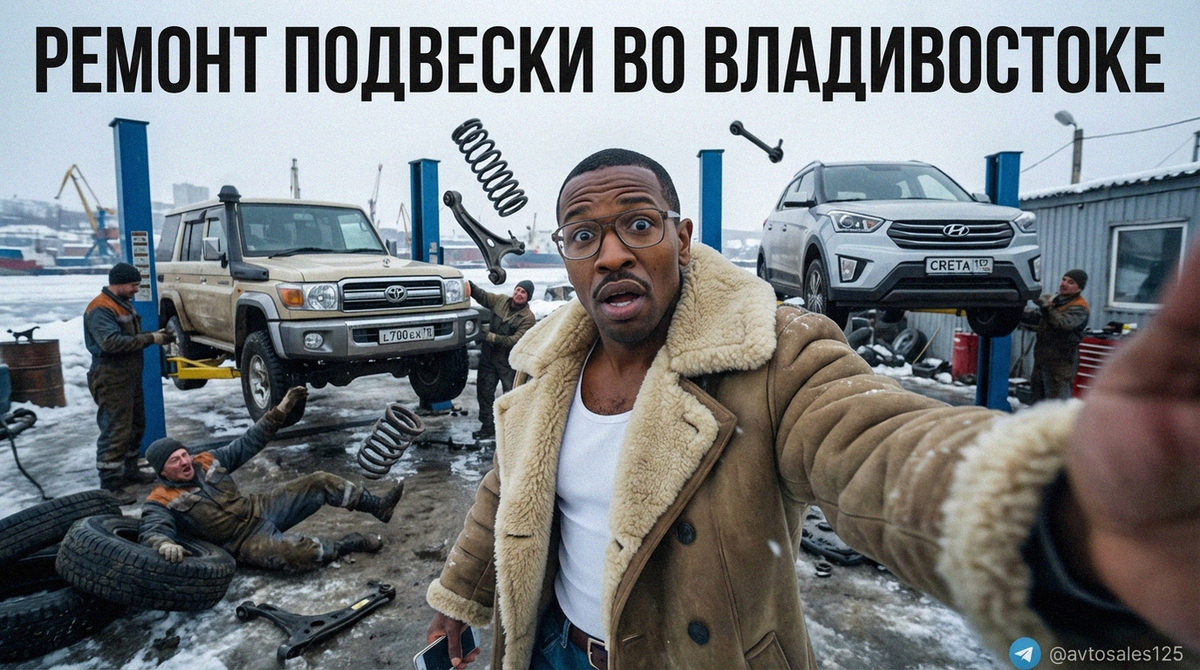    Профессиональный ремонт ходовой части азиатских авто во Владивостоке Авто Сейлс