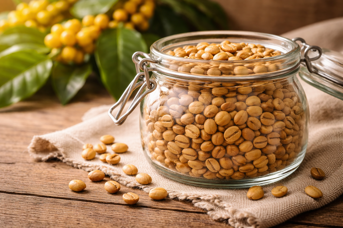 Желтый кофе